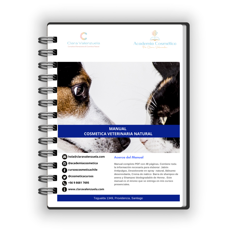 MANUAL COSMETICA VETERINARIA NATURAL
